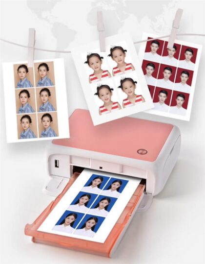 Passport size photo printing